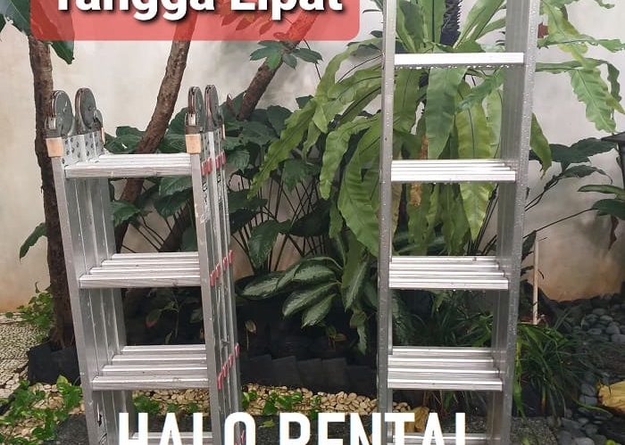 Sewa Tangga Lipat dan Teleskopik 4 Meter dan 6 Meter Hawila Rental (1)